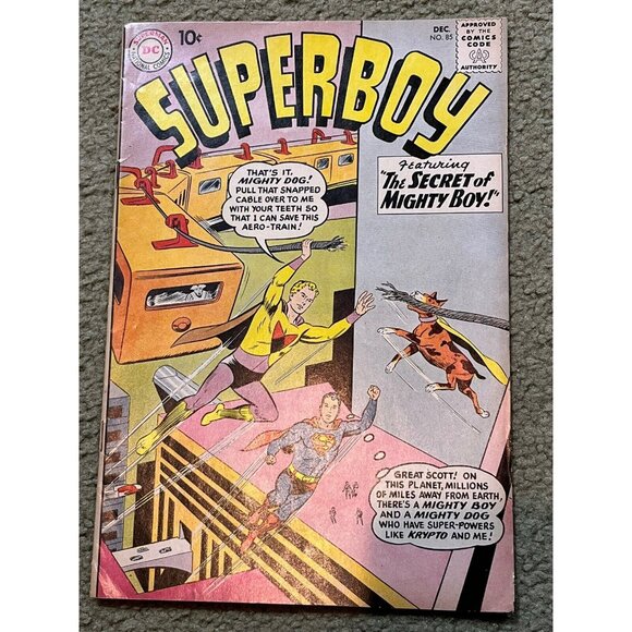 4 SUPERBOY VF Comic Lot 1960 Mighty Boy #85 To 1969 Neal Adams #158, #160, # 161 - Picture 2 of 10